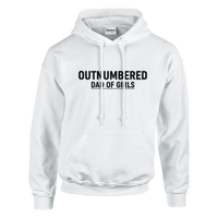 Load image into Gallery viewer, OUTNUMBERED Dad Of Girls Pullover Hoodie - Little Boss Society Co