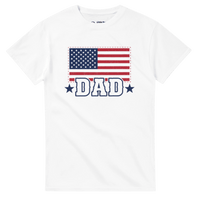 Load image into Gallery viewer, Classic Patriotic Dad T-Shirt - 4th of July Celebration Apparel - Little Boss Society Co