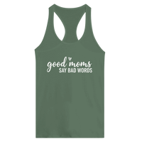 Load image into Gallery viewer, Good Moms Say Bad Words - Women's Ideal Racerback Tank - Little Boss Society Co