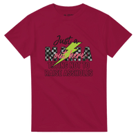 Load image into Gallery viewer, Just a MAMA Out Here Trying Not to Raise Assholes clothing - Little Boss Society Co
