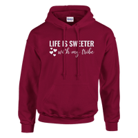 Load image into Gallery viewer, Life Is Sweeter With My Tribe Pullover Hoodie - Little Boss Society Co