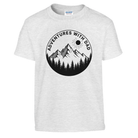 Load image into Gallery viewer, Aventures with Dad Kids Crewneck T-shirt - Little Boss Society Co