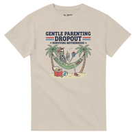 Load image into Gallery viewer, Gentle Parent Dropout Crewneck T-shirt - Little Boss Society Co