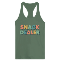 Load image into Gallery viewer, Snack Dealer - Women's Ideal Racerback Tank - Little Boss Society Co