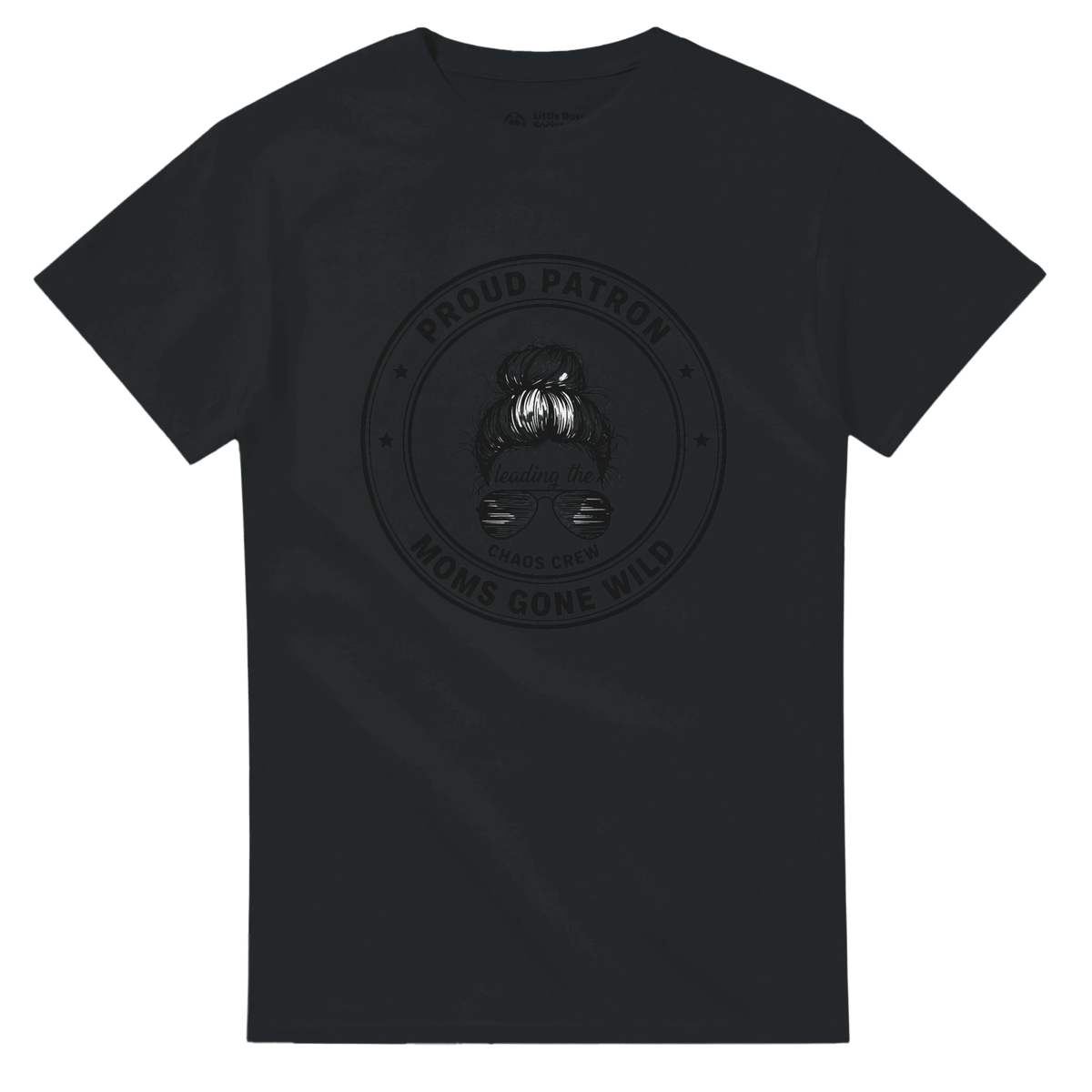 Proud Patron Crewneck T-shirt - Little Boss Society Co