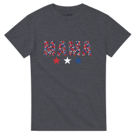 Load image into Gallery viewer, MAMA Fourth of July Graphic T-Shirt - Patriotic Women's Casual Tee - Little Boss Society Co