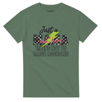 Load image into Gallery viewer, Just a MAMA Out Here Trying Not to Raise Assholes clothing - Little Boss Society Co