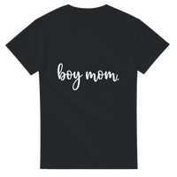 Load image into Gallery viewer, Boy Mom Crewneck T-shirt - Little Boss Society Co