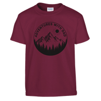 Load image into Gallery viewer, Aventures with Dad Kids Crewneck T-shirt - Little Boss Society Co