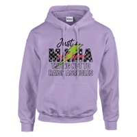 Load image into Gallery viewer, Just a MAMA Out Here Trying Not to Raise Assholes clothing - Little Boss Society Co