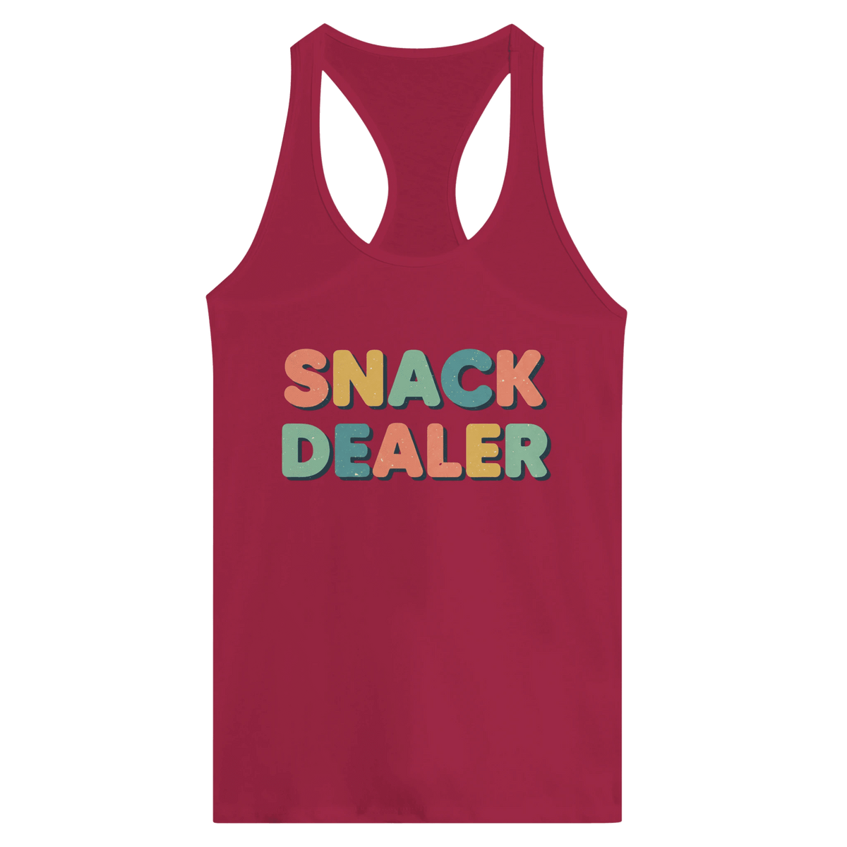 Snack Dealer - Women's Ideal Racerback Tank - Little Boss Society Co
