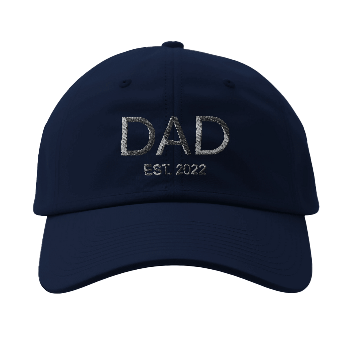 Custom Dad Established Baseball Cap - Personalized Year Flexfit 6277 - Little Boss Society Co