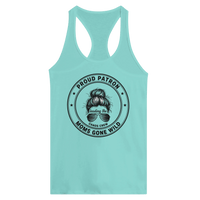 Load image into Gallery viewer, Proud Patron Racerback Tank - Little Boss Society Co
