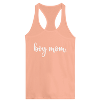 Load image into Gallery viewer, Boy Mom Racerback Tank - Little Boss Society Co
