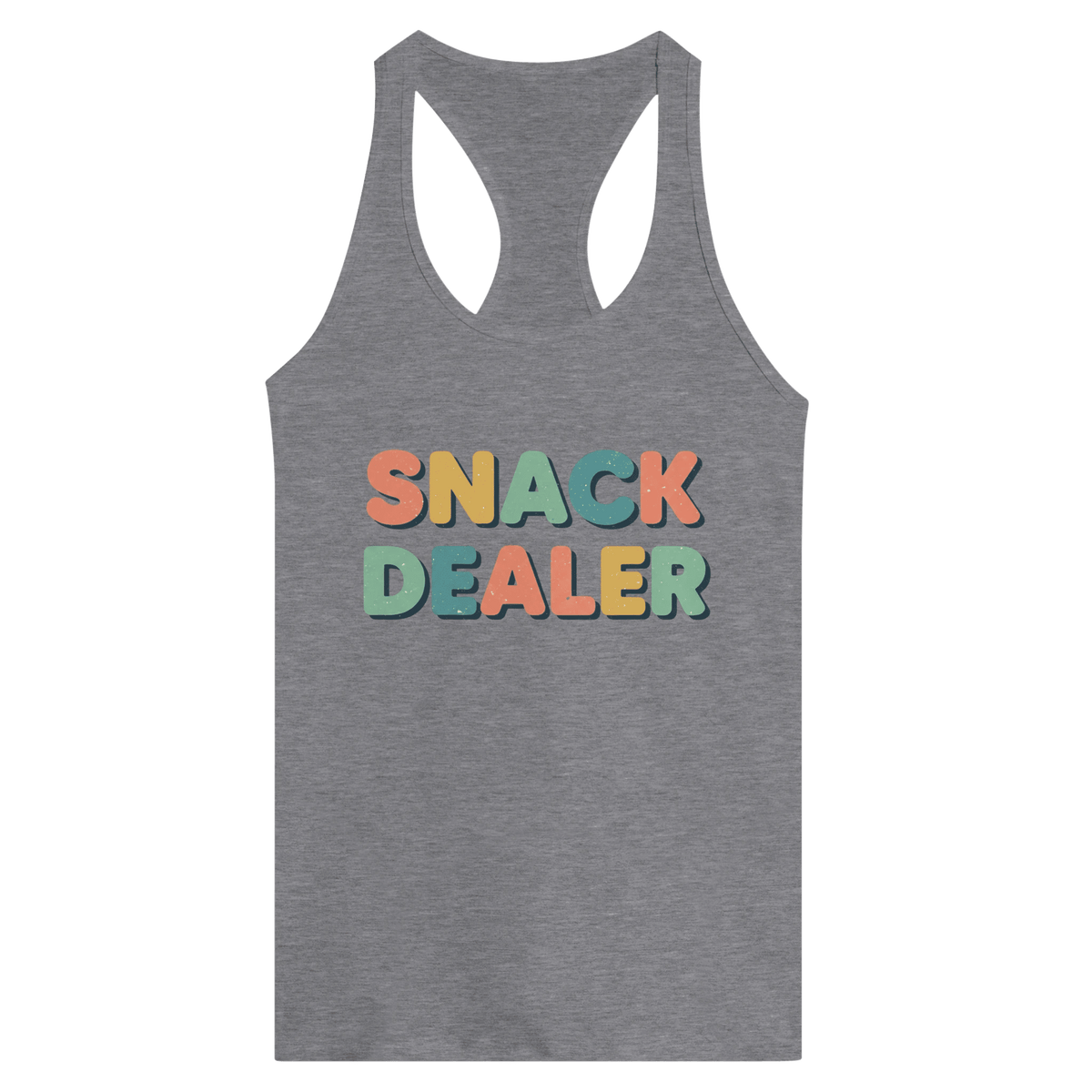 Snack Dealer - Women's Ideal Racerback Tank - Little Boss Society Co