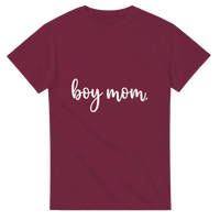 Load image into Gallery viewer, Boy Mom Crewneck T-shirt - Little Boss Society Co