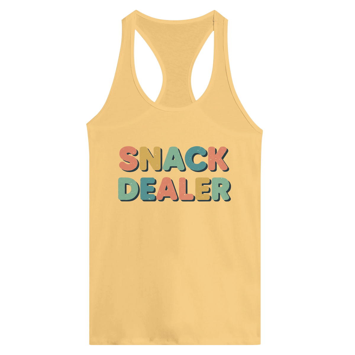Snack Dealer - Women's Ideal Racerback Tank - Little Boss Society Co