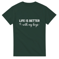 Load image into Gallery viewer, Life Is Better With My Boys T-shirt - Little Boss Society Co
