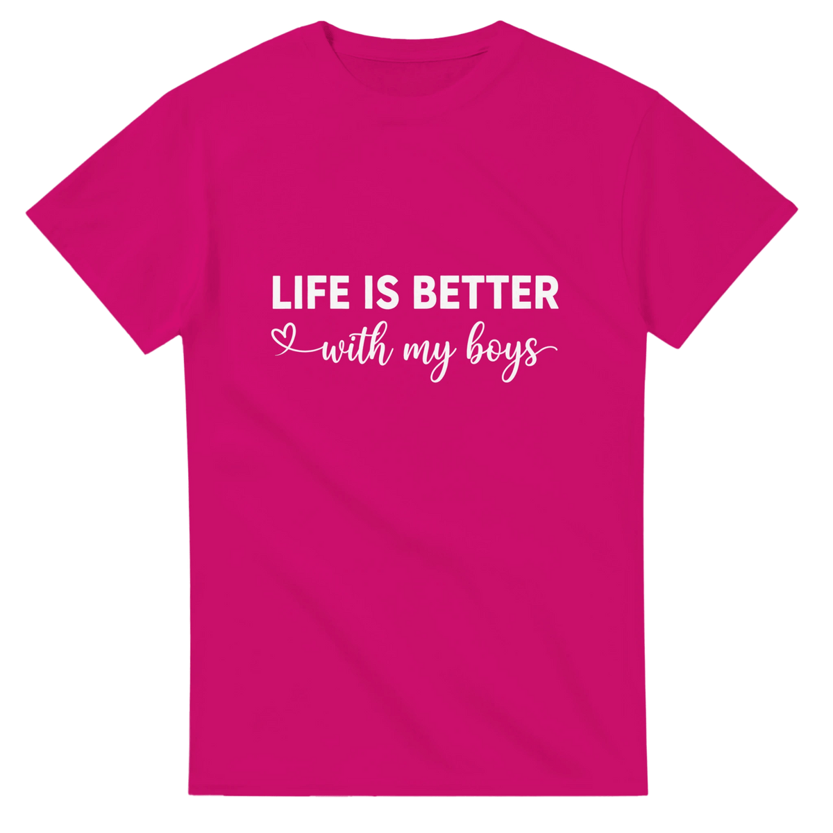 Life Is Better With My Boys T-shirt - Little Boss Society Co