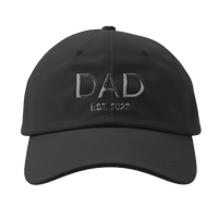 Load image into Gallery viewer, Custom Dad Established Baseball Cap - Personalized Year Flexfit 6277 - Little Boss Society Co