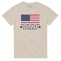 Load image into Gallery viewer, Classic Patriotic Dad T-Shirt - 4th of July Celebration Apparel - Little Boss Society Co