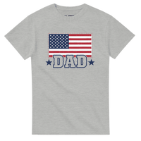Load image into Gallery viewer, Classic Patriotic Dad T-Shirt - 4th of July Celebration Apparel - Little Boss Society Co