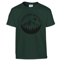 Load image into Gallery viewer, Aventures with Dad Kids Crewneck T-shirt - Little Boss Society Co