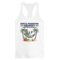 Load image into Gallery viewer, Gentle Parent Dropout - Women's Ideal Racerback Tank - Little Boss Society Co
